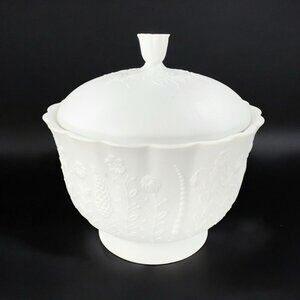 Mid Century Kaiser Candy Bowl Manfred Frey Covered Dish Bowl Porcelain W Sticker